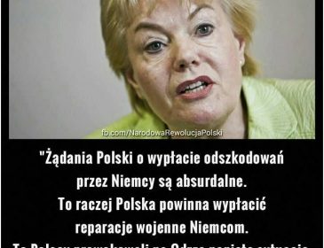 Kiedy wreszcie Niemcy zapłacą Polsce reparacje wojenne ? Opozycja zrezygnowała !