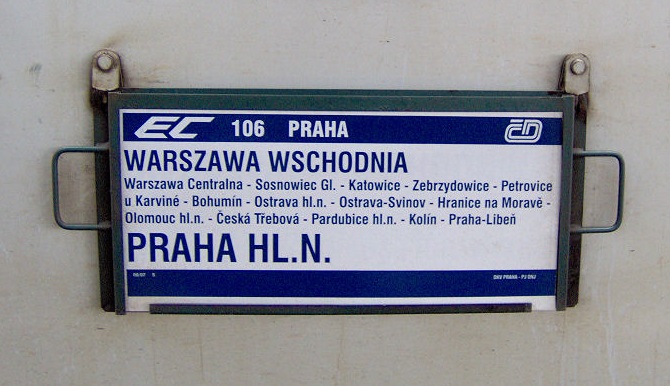 Historia znikania pociągu EC „Praha”
