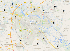 Mapa Wrocławia - MdM