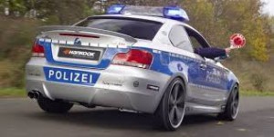Policja w Niemczech dzisiaj