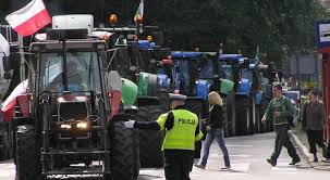 Dramatyczny protest rolników w Szczecinie