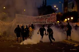 Strajk generalny i zamieszki na ulicach Grecji